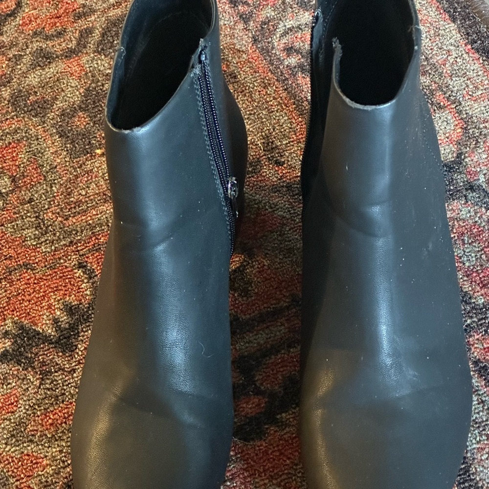 J. Adams Black Ankle Boots- 11